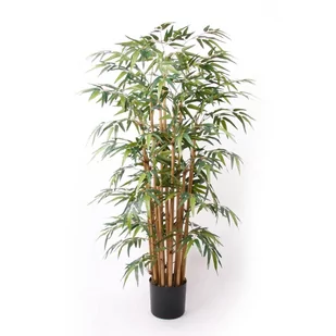 Emerald Sztuczny bambus Deluxe, 145 cm - Sztuczne kwiaty - miniaturka - grafika 1
