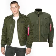 Odzież taktyczna i umundurowanie - Kurtka Alpha Industries Engine 103101 257 - Ciemnozielona - miniaturka - grafika 1