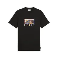 Koszulki męskie - PUMA KOSZULKA GRAPHICS SPORT 62541801 r XL - miniaturka - grafika 1