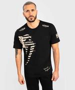 Koszulki sportowe męskie - Venum T-Shirt Giant USA Regular Fit Black - miniaturka - grafika 1