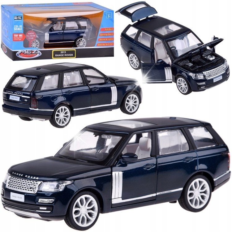 Autko kolekcjonerskie RANGE ROVER 2013 światła ZA5048