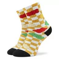 Skarpetki dla dzieci - Skarpety Wysokie Dziecięce Vans Haribo Checkerboard Crew VN000612BX21 Haribo Narcissus/White - miniaturka - grafika 1