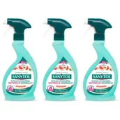 Inne artykuły czyszczące - Sanytol Spray uniwersalny o zapachu grejpfruta Zestaw 3 x 500 ml - miniaturka - grafika 1