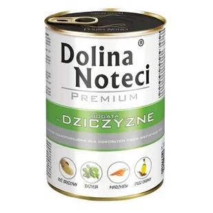 Dolina Noteci Premium Bogata W Dziczyzyznę 400g - Mokra karma dla psów - miniaturka - grafika 1