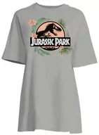 Piżamy damskie - Jurassic Park Damska koszula nocna, jasnoszary, XL - miniaturka - grafika 1