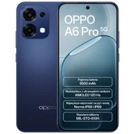 Telefony komórkowe - Oppo A6 Pro 5G 8/256GB Granatowy - miniaturka - grafika 1