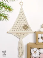 Choinki - Bawełniana Choinka Makrama - miniaturka - grafika 1