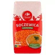 Ziarna i nasiona roślin strączkowych - Carrefour Classic Soczewica czerwona 500 g - miniaturka - grafika 1