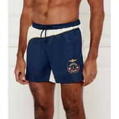 Kąpielówki męskie - Aeronautica Militare Szorty kąpielowe | Regular Fit - miniaturka - grafika 1