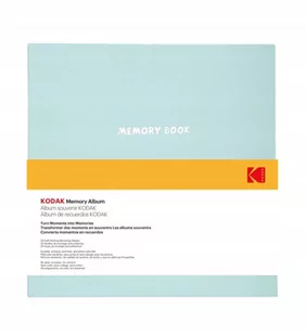 Kodak Album Na Zdjęcia Samoprzylepny 40 Stron Do Zdjęć Instax Polaroid Zink / Cat 9891-315 / Błękitny - Albumy fotograficzne - miniaturka - grafika 1