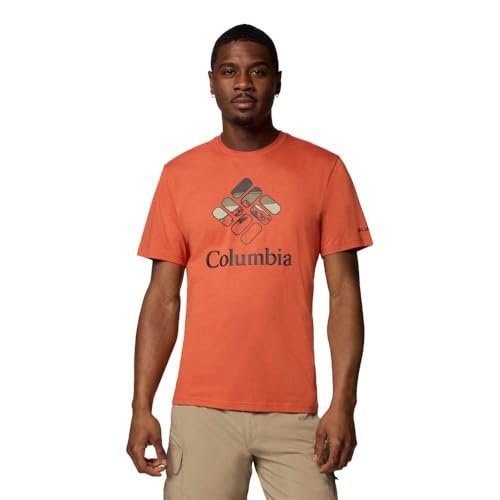 Columbia T-shirt Męski, Grafika M Rapid Ridge
