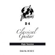 Struny gitarowe  - Framus Classic - struna pojedyncza do gitary klasycznej, D 4, .032, wound, High Tension - miniaturka - grafika 1
