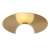 Lampy sufitowe - Plafoniera kuchenna Sombre CGSOMBRE-BRASS35 COPEL kulka metalowa mosiądz - miniaturka - grafika 1