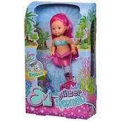 Lalki dla dziewczynek - Simba Evi brokatowa syrenka mix - - miniaturka - grafika 1