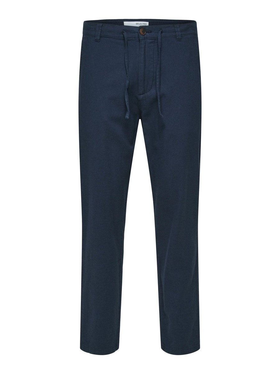 pantaloni uomo selected 16087636 slimtape brody dark sapphire