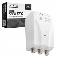 Inne akcesoria audio-wideo - Zasilacz antenowy dwukanałowy 2x12V Spacetronik SPP-I1202 12V 200mA 2.4VA - miniaturka - grafika 1