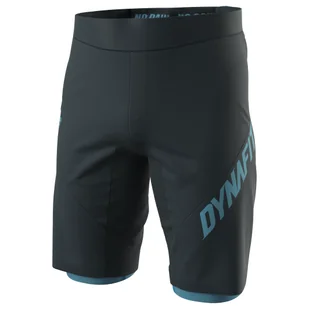 Męskie spodenki rowerowe Dynafit Ride Light 2in1 Short M Rozmiar: XL / Kolor: niebieski/czarny - Spodnie sportowe męskie - miniaturka - grafika 1
