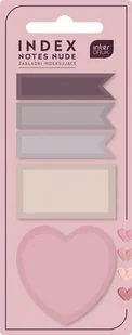 Interdruk Zakładki indeksujące Nude 125szt - INTERDRUK - Zakładki do książek - miniaturka - grafika 2