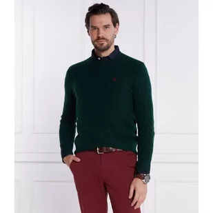POLO RALPH LAUREN Wełniany sweter | Slim Fit | z dodatkiem kaszmiru - Swetry męskie - miniaturka - grafika 1