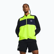 Pozostały sprzęt i akcesoria do ćwiczeń - Kamizelka do biegania męska Under Armour Run Everywhere high-vis yellow/midnight navy/white - miniaturka - grafika 1