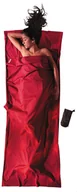 Akcesoria turystyczne - Cocoon Wkładka do śpiwora Travelsheet Cotton monks red - monks red CT72 - miniaturka - grafika 1