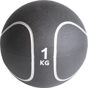 Gorilla Sports Piłka lekarska z wypustkami, 1 kg (100959-00048-0004) - Piłki do ćwiczeń - miniaturka - grafika 1
