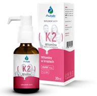 Suplementy diety - MedicaLine Witamina K2 (VitaMk7) 20g (30ml) Avitale - miniaturka - grafika 1