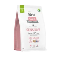 Sucha karma dla psów - Brit Care Dog Sustainable Sensitive, ryba i insekty - 3 kg - miniaturka - grafika 1