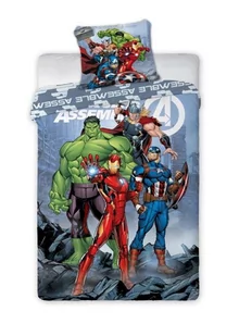 Faro Pościel Avengers 6721 140x200 - Pościel dla dzieci - miniaturka - grafika 1