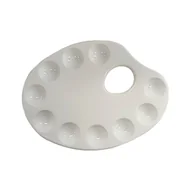 Pozostałe akcesoria malarskie - Creadu, Paleta malarska duża, 22,8x17 cm - miniaturka - grafika 1