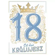 Kartki okolicznościowe i zaproszenia - Henry Karnet A5 18stka - miniaturka - grafika 1