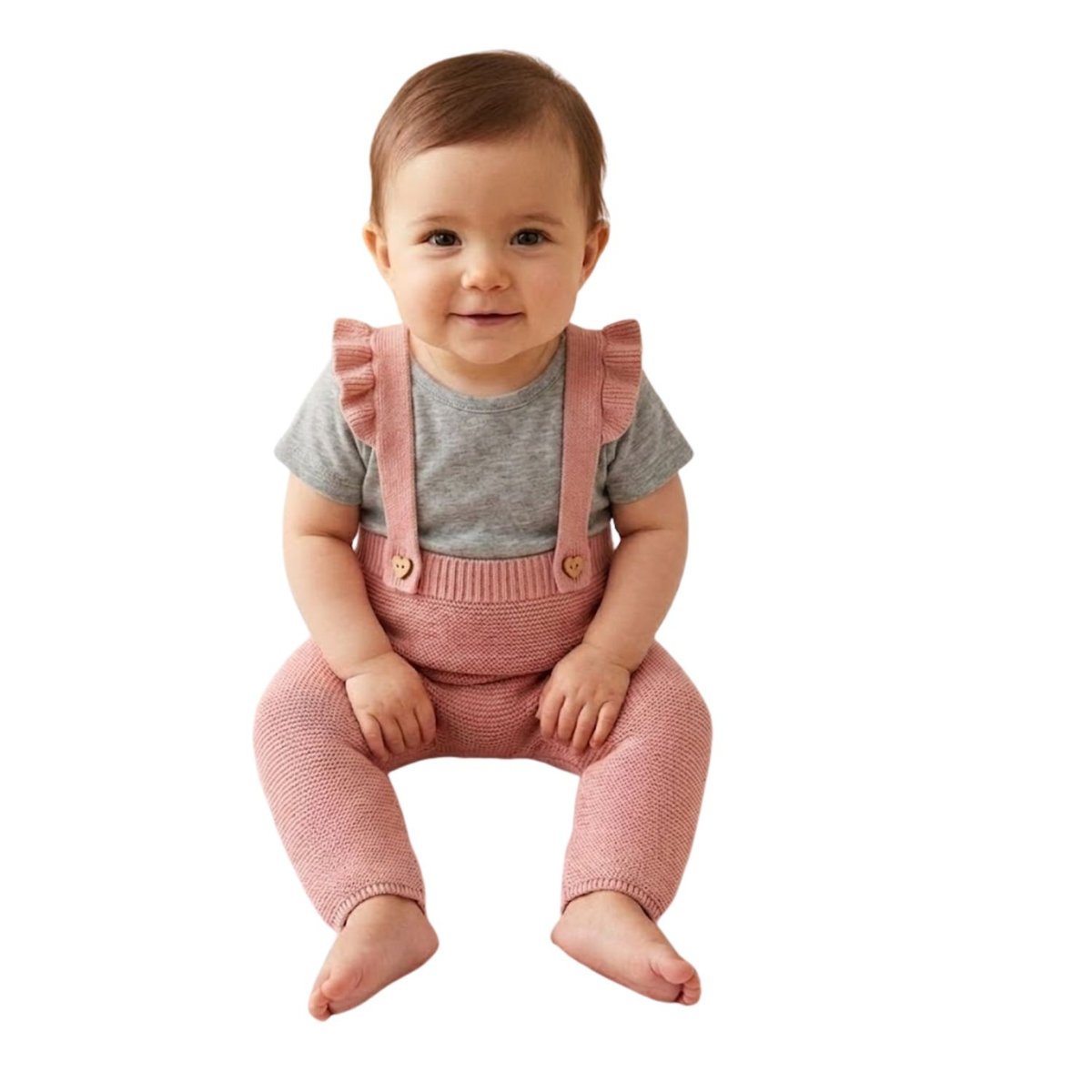 Spodnie niemowlęce Original Marines legginsy w kwiatki-74