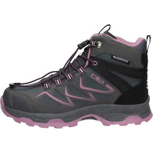 CMP Kids Byne Mid Wp Outdoor Shoes - 3q66894-j, Buty turystyczne dla dzieci, Tytan, 31 EU
