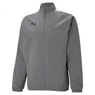 Kurtki męskie - Puma TeamLIGA Sideline Męska kurtka treningowa, szaro-biała, XL (42 EU) - miniaturka - grafika 1