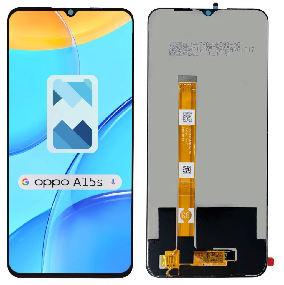 Bateria Mobilepart Wyświetlacz LCD Ekran Szybka Dotyk do OPPO A15s CPH2179