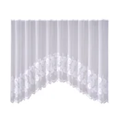 Firany - Firanka żakardowa MAGDA 300 x 150 cm biała - miniaturka - grafika 1