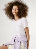 Koszulki i topy damskie - Pepe Jeans Koszulka "Amanda" w kolorze białym - miniaturka - grafika 1