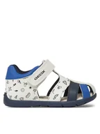 Buty dla chłopców - Geox Sandały B Elthan Boy B451PC 000BC C0293 Biały - miniaturka - grafika 1