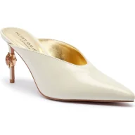 Klapki i japonki damskie - Kurt Geiger Skórzane mule EAGLE - miniaturka - grafika 1