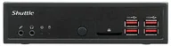 Mini PC - Shuttle DH32U komputer typu barebone Wielkość PC 1.35L Czarny 7505 Intel SoC - miniaturka - grafika 1