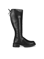 Kozaki damskie - Jenny Fairy Oficerki WYL3979-1 Czarny - miniaturka - grafika 1