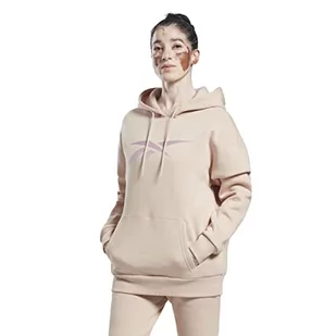 Reebok Damska bluza z grafiką wektorową, miękka ecru, L, Miękki ecru, L - Bluzy damskie - miniaturka - grafika 1