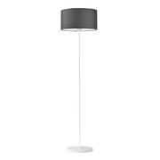 Lampy stojące - Lampa podłogowa stojąca, Werona, 40x156 cm, grafitowy klosz - miniaturka - grafika 1