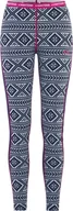 Spodnie sportowe damskie - Hi-Tec Damskie legginsy spodnie termoaktywne Kari traa Floke Pant royal granatowe rozmiar L - miniaturka - grafika 1