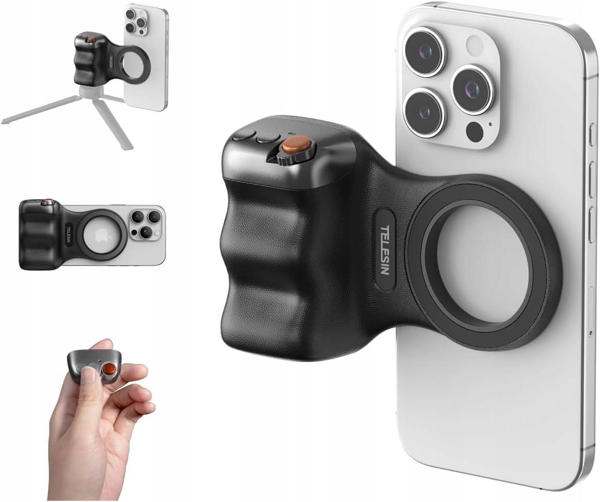 Uchwyt Grip Magnes Magnetyczny MagSafe Pilot Bluetooth do Telefonu iPhone / P5-MP-001BK