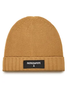 Patrizia Pepe Czapka 2F0111/K9O3A-B794 Brązowy - Czapki damskie - miniaturka - grafika 1