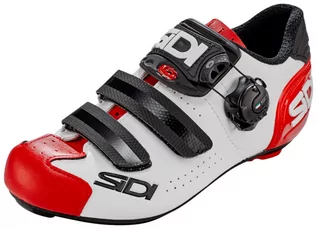 Buty rowerowe - Sidi Alba 2 Buty Mężczyźni, white/black/red EU 46 2021 Buty szosowe zatrzaskowe 10113663 - grafika 1