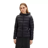 Kurtki damskie - TOM TAILOR Denim Kurtka damska, 14482 – Deep Black, XXL - miniaturka - grafika 1