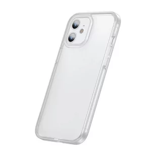Baseus Camera Lens Protector Case pancerne elastyczne żelowe etui do iPhone 12 mini przezroczysty (FRAPIPH54N-02) FRAPIPH54N-02 - Etui i futerały do telefonów - miniaturka - grafika 1