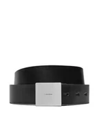 Paski - Calvin Klein Pasek Męski Adj Casual Plaque 35mm K50K512660 Czarny - miniaturka - grafika 1
